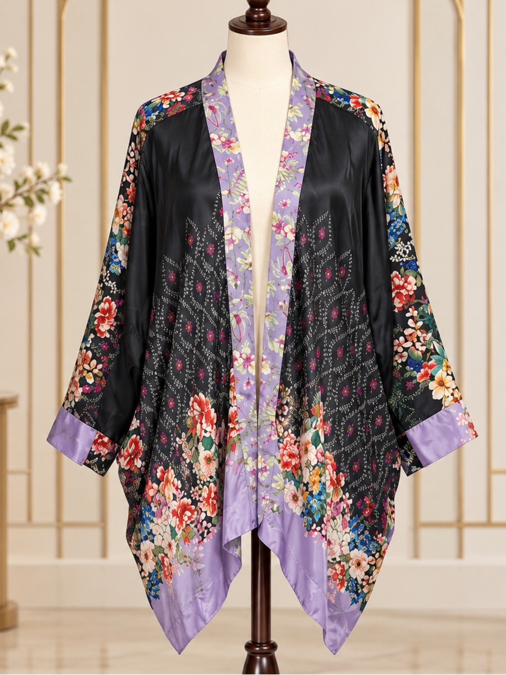 JOHNNY WAS Shae Silk Kimono